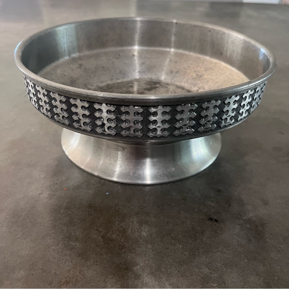Pewter Bowl Mastad Norway 606 Vintage Mid Century 1950s Scandinavian